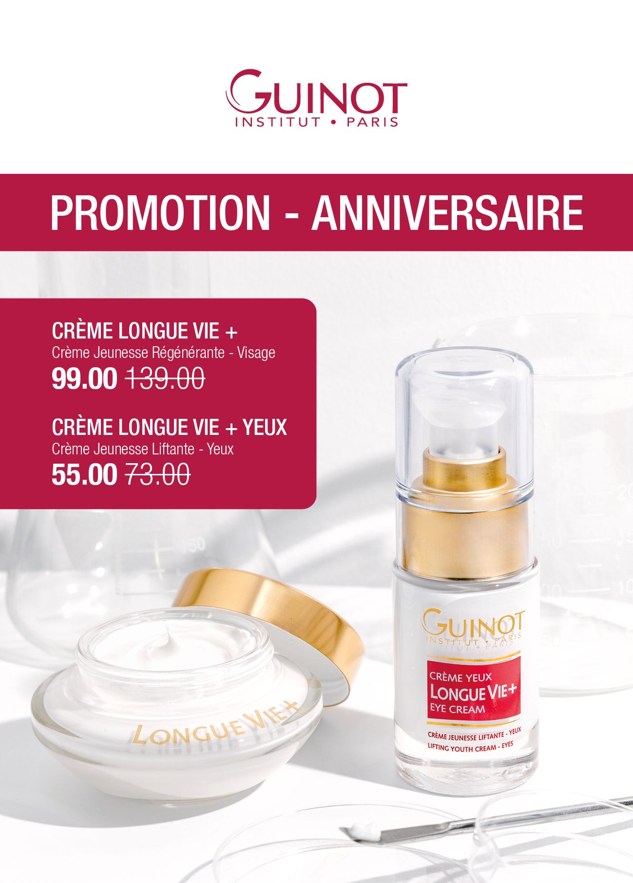 PROMOTION ANNIVERSAIRE &ndash; LONGUE VIE+