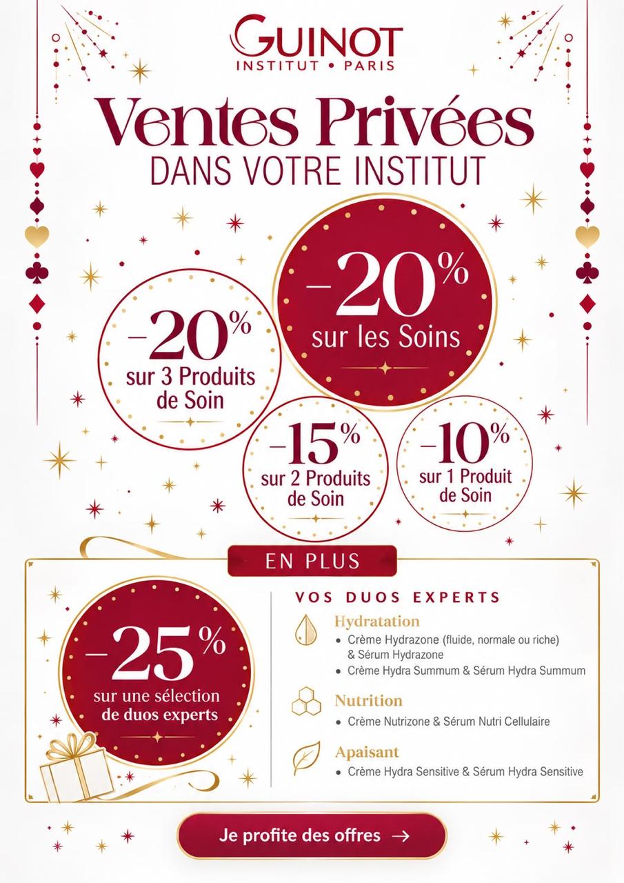 Nos Ventes Priv&eacute;es arrivent !